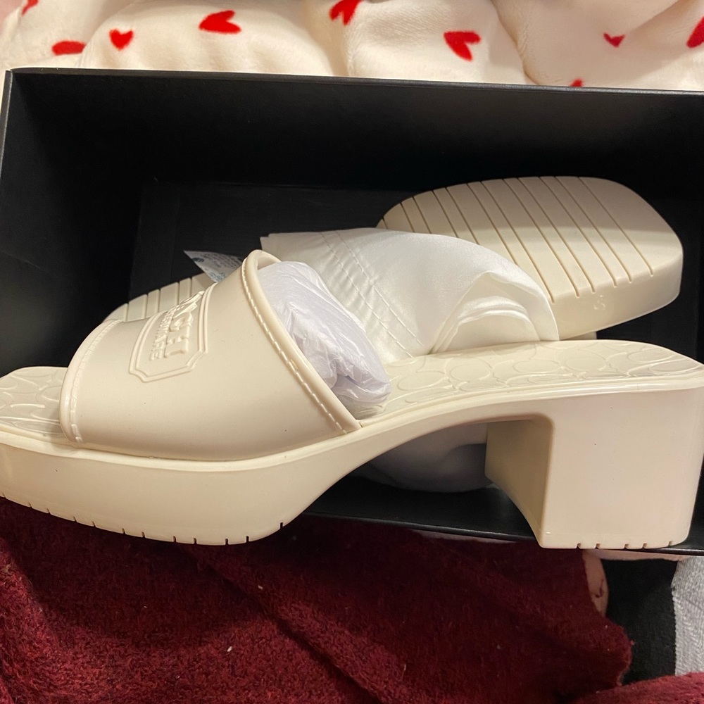 COACH PLATFORM SANDALS
